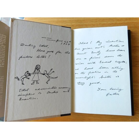 A Bully Father Theodore Roosevelts Letters To His Children By Joan Kerr HBDJ - Picture 7 of 10